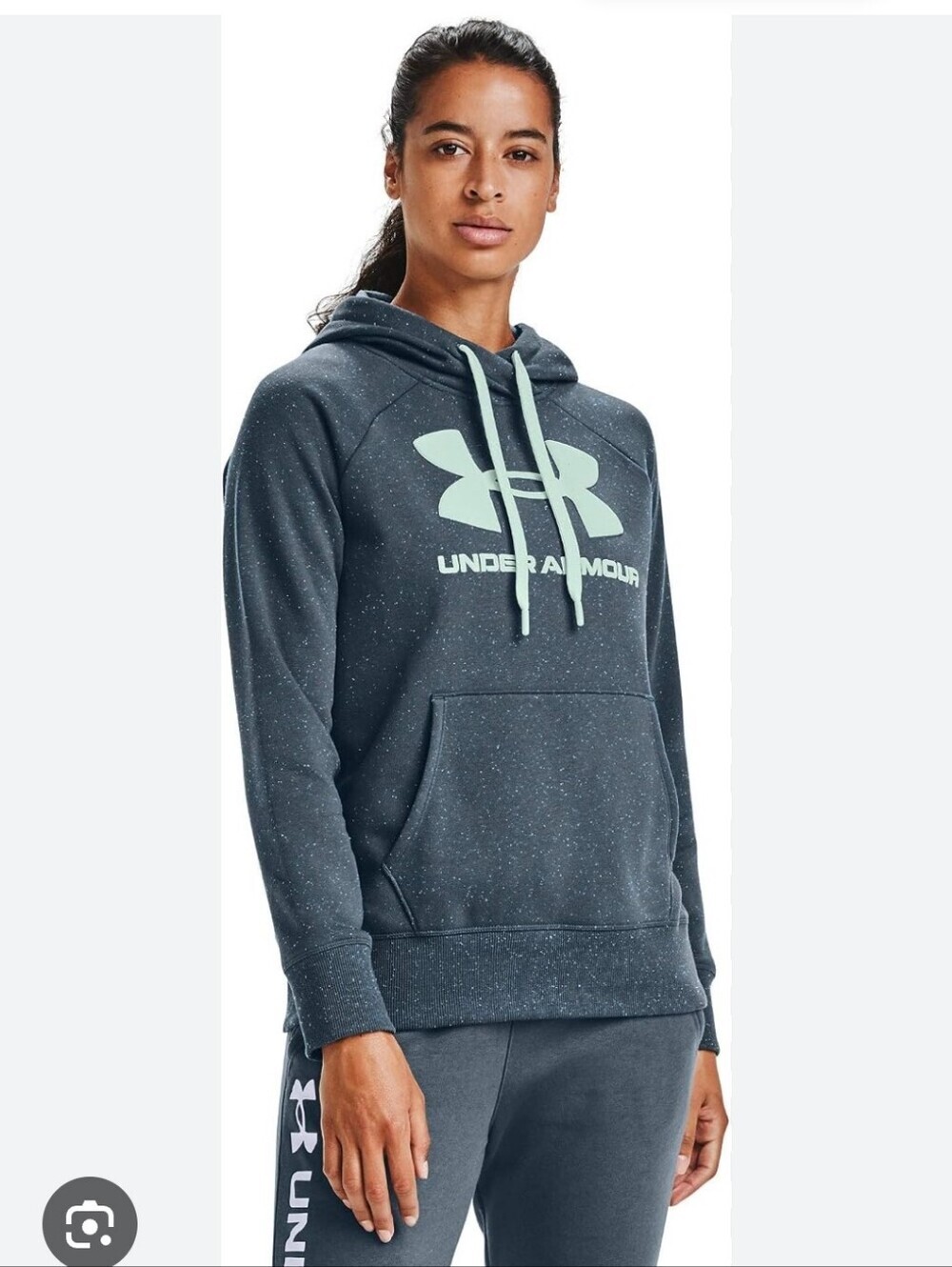 Under Armour Women's Fleece Hoodie Loose Sz L